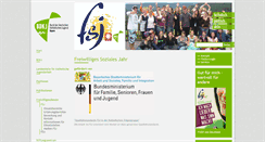 Desktop Screenshot of bayern-fsj.de